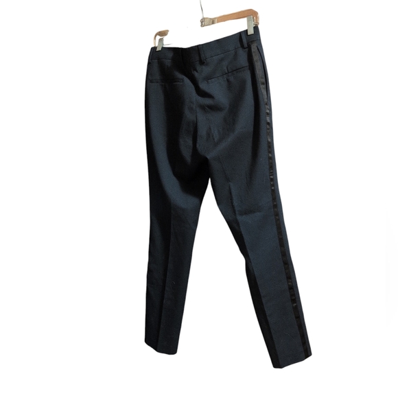 River Island Men’s Black Slim Fit Smart Trousers W30 Dress Pants Work Casual - Picture 3 of 6